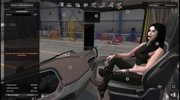 Girls Passenger V1.3 ETS2 1.46