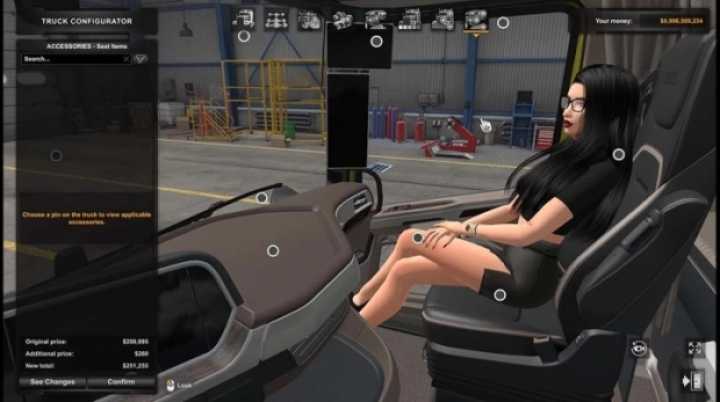 Girls Passenger V1.3 ETS2 1.46