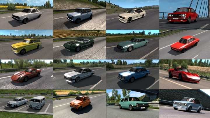 Gta V Classic Traffic Pack V1.7 ETS2 1.46