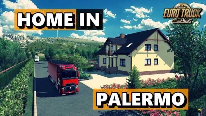 Home In Palermo For Promods V1.0 ETS2 1.46