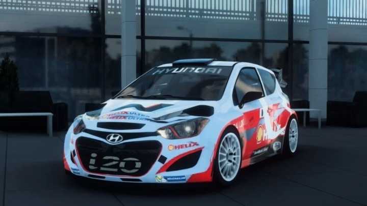 Hyundai I20 Wrc V1R120 ETS2 1.46