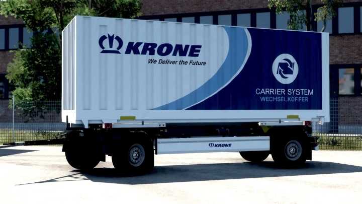 Krone Profi Box Carrier Pack V1.6.0 ETS2 1.46