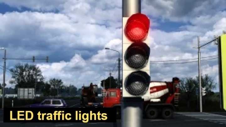 Led Traffic Lights V1.0 ETS2 1.46