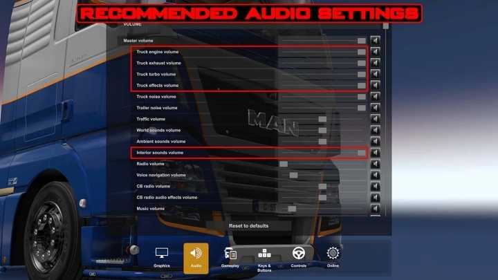 Man Euro 6 D2676 Sound V1.3 ETS2 1.46