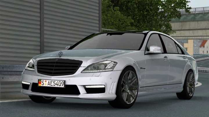 Mercedes-Benz W221 2012 S65 Amg V3.3 ETS2 1.46