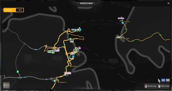 Northern Ireland Rebuilding For Promods V0.20 ETS2 1.46