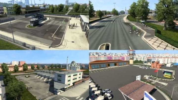 Oyuncuyusbismap Addon By Finion (Passenger Transportation Turkey – Europe) ETS2 1.46