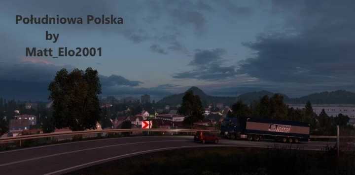 Polska Południowa – Poland Rebuilding Addon ETS2 1.46