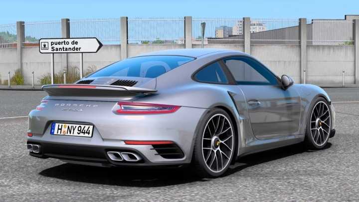 Porsche 991.2 911 Turbo S 2016 V1.3 ETS2 1.46