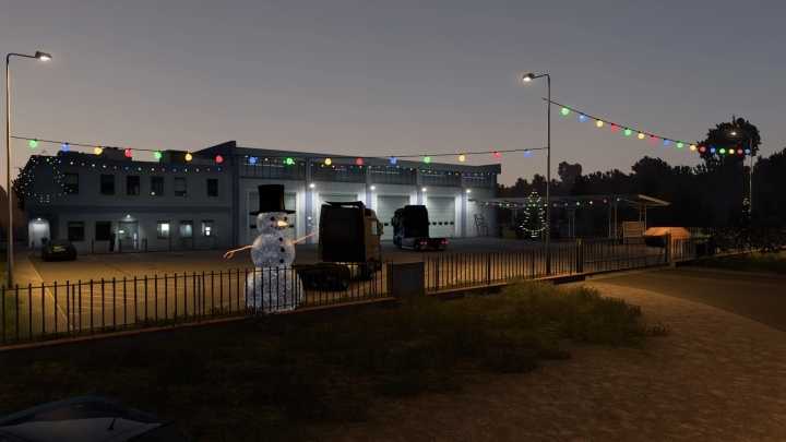 Real Decor Christmas ETS2 1.46