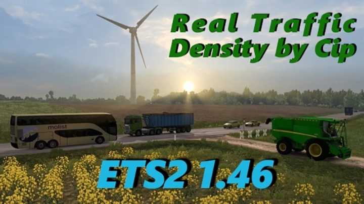 Real Traffic Density 1.46.C ETS2 1.46