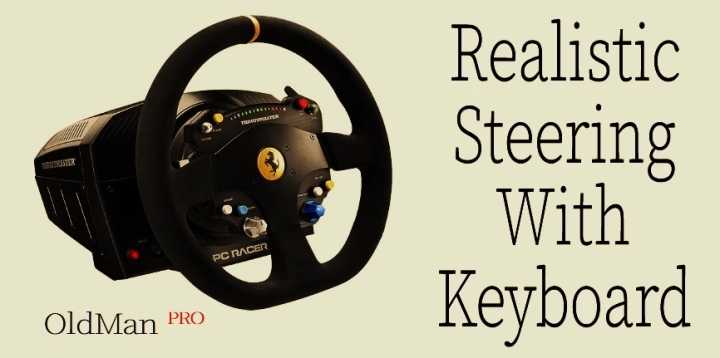 Realistic Steering With Keyboard V1.0 ETS2 1.46