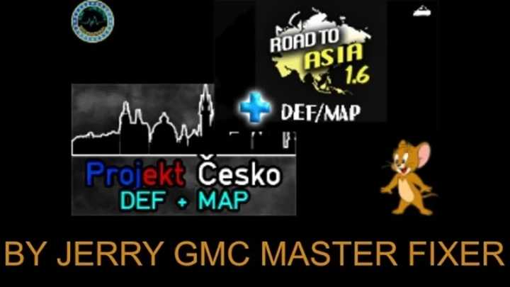 Road To Asia Map – Project Cesko Map Connection Fix ETS2 1.46