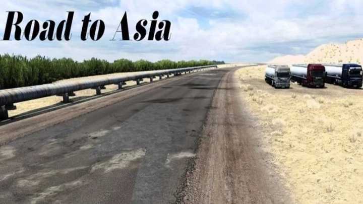 Road To Asia Map V1.6 ETS2 1.46