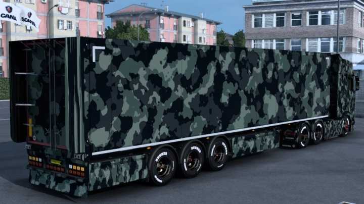Scania Military Skin ETS2 1.46