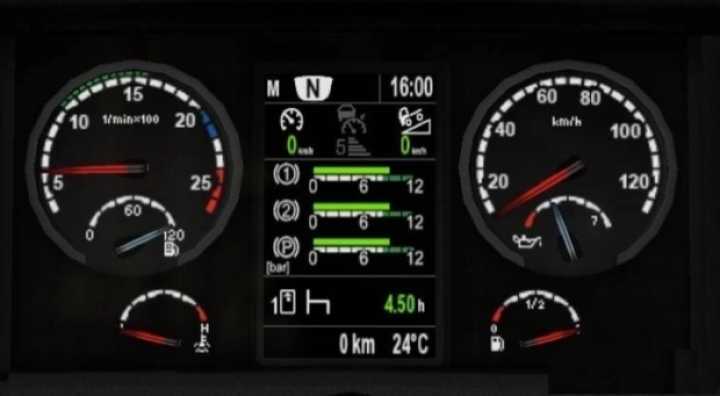 Scania R & Streamline Onboard Computer ETS2 1.46