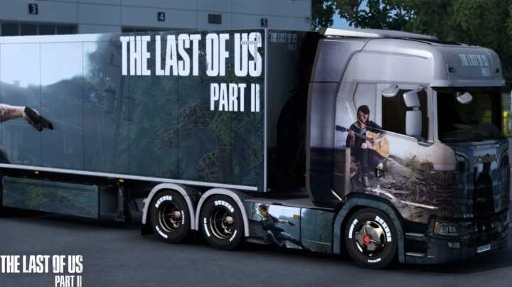 Scania The Last Of Us Part Ii Skin ETS2 1.46