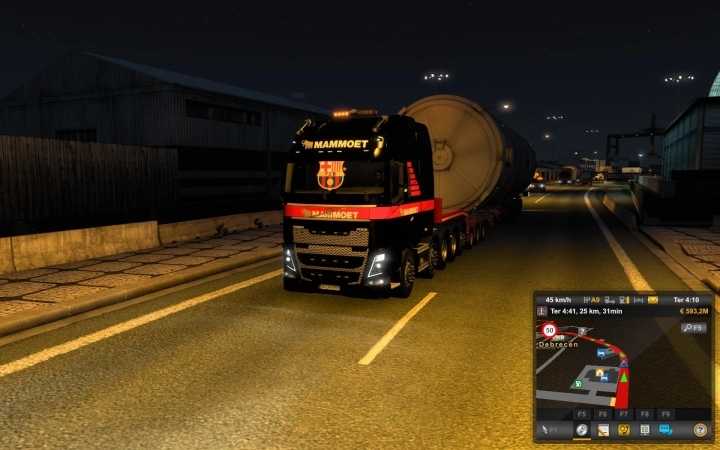 Speed 80 Km/H Special Transport V1.0 ETS2 1.46