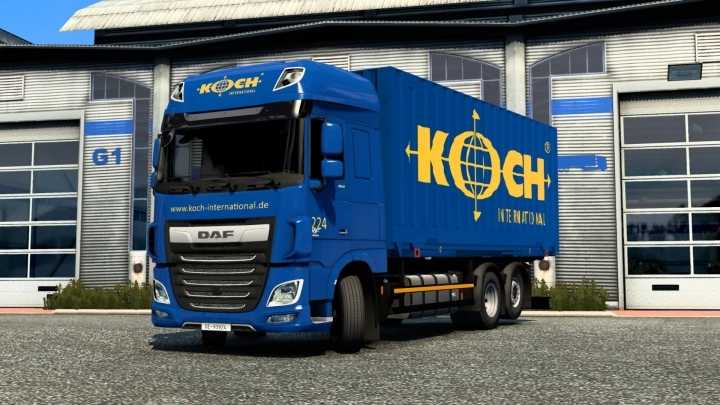 Swap Body Addon For Daf Xf E6 By Schumi V1.3 ETS2 1.46