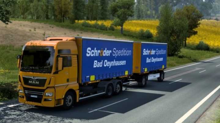 Swap Body Carrier Chassis [Krone Dlc Required] V1.4.1 ETS2 1.46