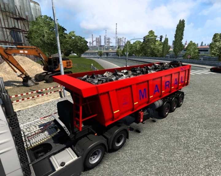 Trailer Dump Truck Maral ETS2 1.46