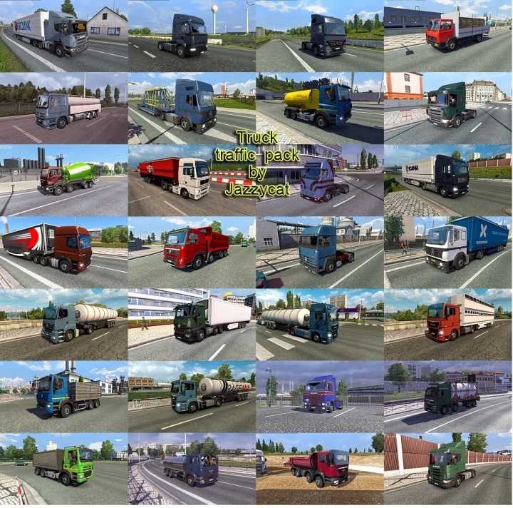Truck Traffic Pack V8.2 ETS2 1.46