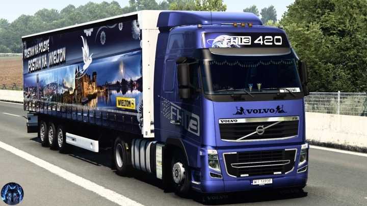 Volvo Fh&Fh16 2009 Reworked Truck V2.4 ETS2 1.46