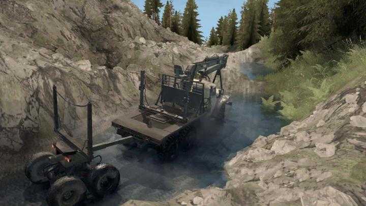 SpinTires Mudrunner – Fury Map V1.2A