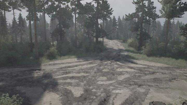 SpinTires Mudrunner – Long Watch 4 Map