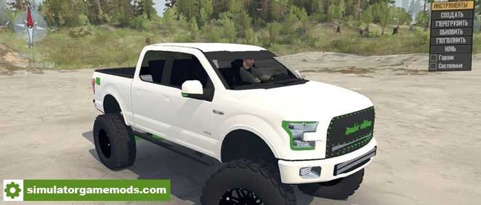 Spintires Mudrunner – Ford F150 “Zombie Edition” v1