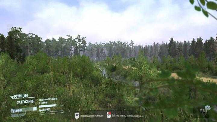 SpinTires Mudrunner – Barren Land (Tundra) Map V1.0