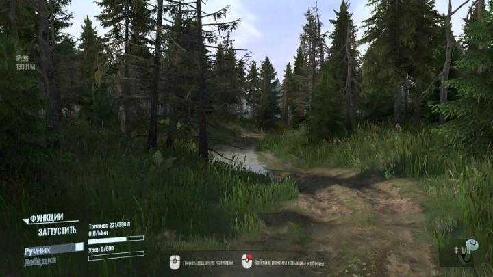 SpinTires Mudrunner – Barren Land (Tundra) Map V1.0