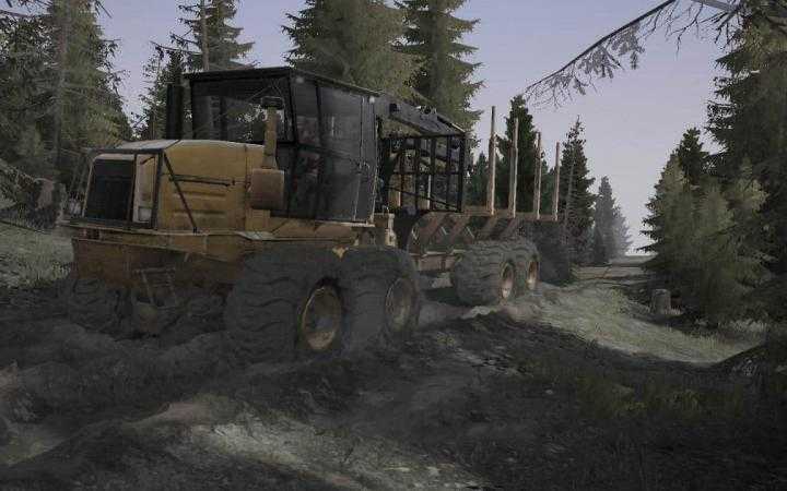 SpinTires Mudrunner – Forest District 2 Map V2.1