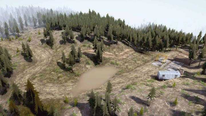 SpinTires Mudrunner – Mountain Roads Map
