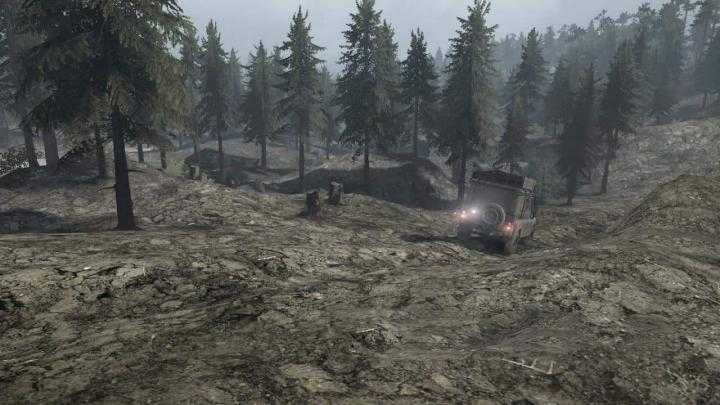 SpinTires Mudrunner – Logging 06 Map V28.10.20
