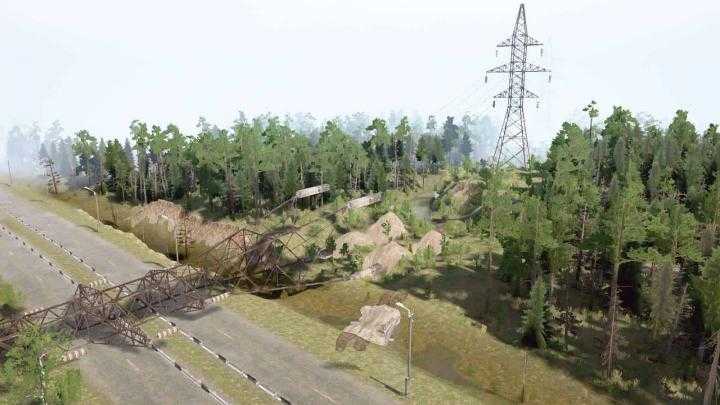 SpinTires Mudrunner – For Subscribers Map V1.2