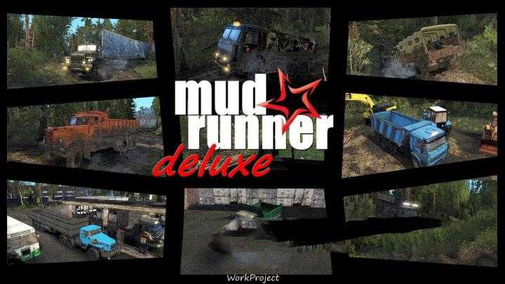 SpinTires Mudrunner – MudRunner Deluxe Mod v1.3