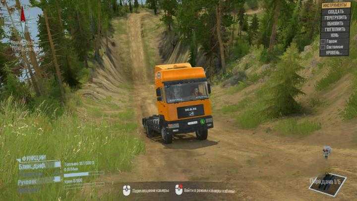 SpinTires Mudrunner – Once Upon A Time in Altai Map
