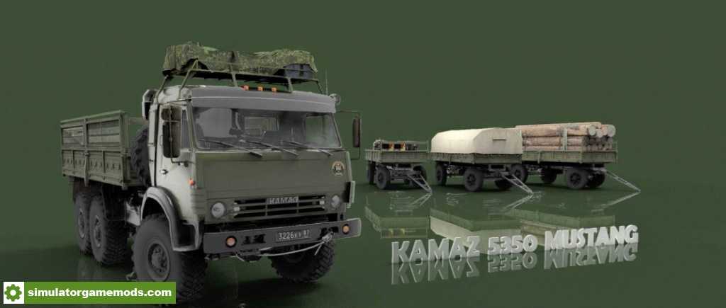 SpinTires Mudrunner – Sound YaMZ-238 for KamAZ-5350 Mustang