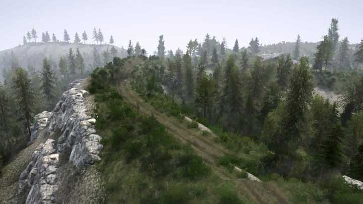 Flaming Mountain Map Mudrunner