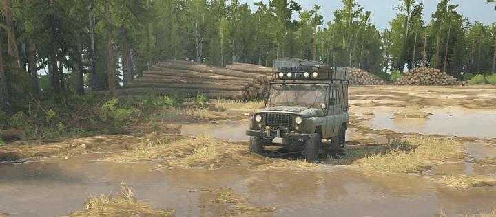 SpinTires Mudrunner – Lonely Forester Map