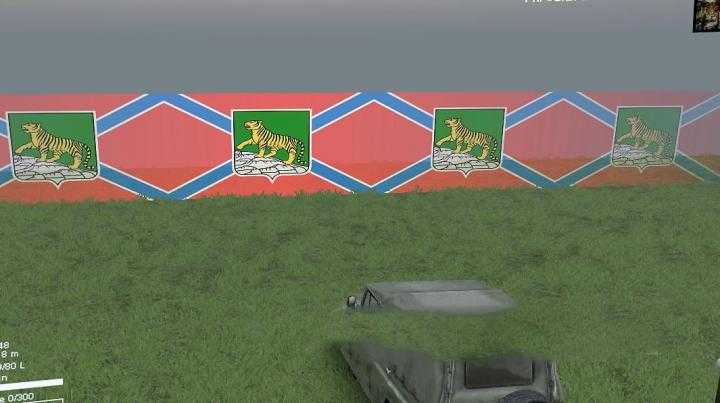 SpinTires – Textures of The Border of The Map “Flags” v1.0.0