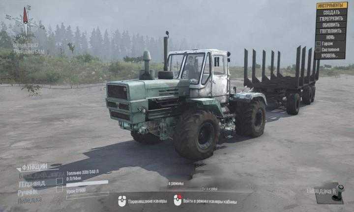 MTZ-80 and MTZ-82 Tractor V1.0 Mudrunner