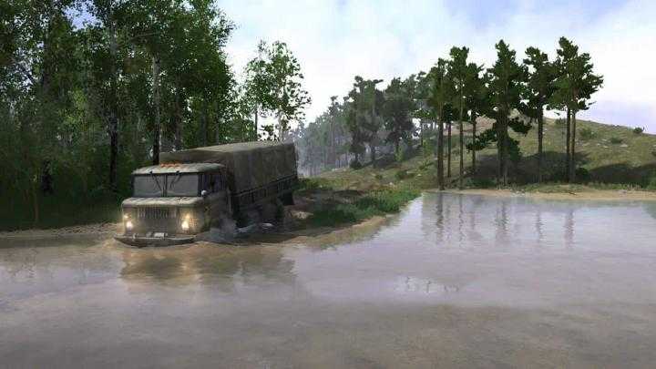 SpinTires Mudrunner – Back to The Future Map V1