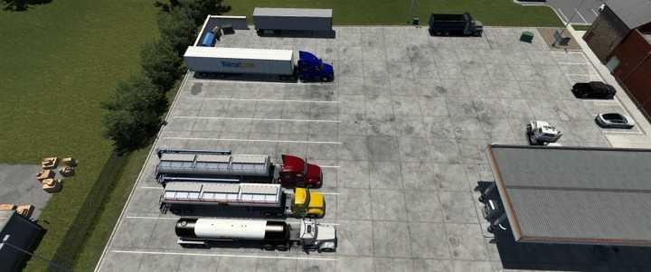 International Lt And Scs Trailer Walmart Skin For Truck And Trailer ATS 1.46