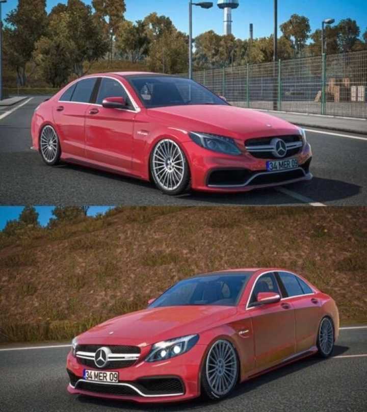 Mercedes Amg C63 S 2017 V1.2 ATS 1.46