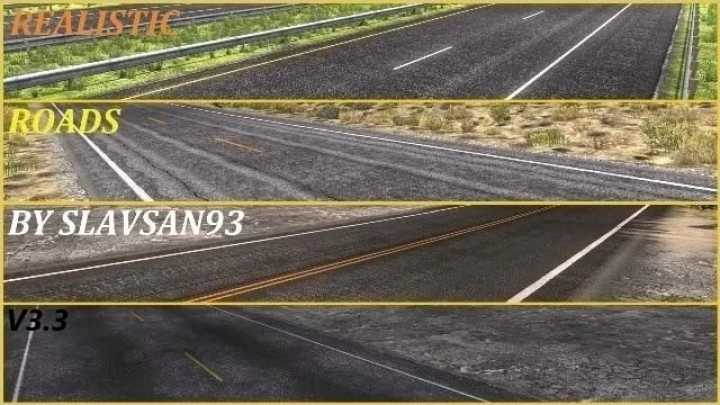 Realistic Roads V3.3 ATS 1.46