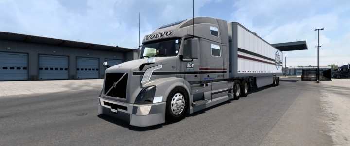 Scs Volvo780 And Trailer 53 Skin J&R ATS 1.46