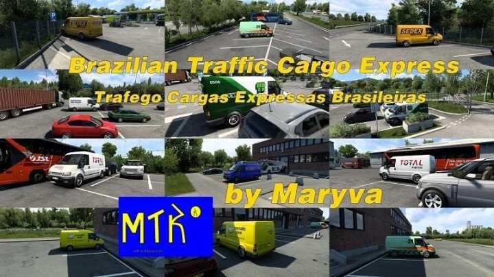 Brazilian Cargo Express Ai Traffic V1.0 ETS2 1.46