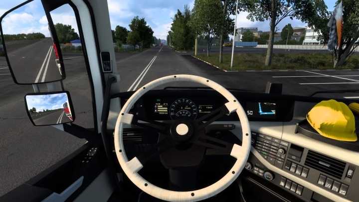 Customizable 18 Inch Steering Wheel ETS2 1.46